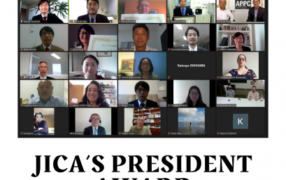 17/11/2020 – JICA’s President Award